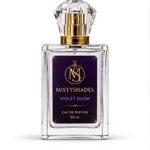 MistyShades Violet Oud Eau de Parfum 50ml unisex perfume with violet, oud, amber and musk long-lasting fragrance