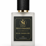 MistyShades Musk Tahra Gel 50ml white floral musk perfume oil for women with lily of the valley, jasmine, vanilla and white musk