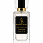 MistyShades Velvet Musk Rose Eau de Parfum 50ml unisex perfume with fresh rose, citrus, musk and warm amber