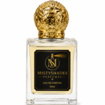MistyShades Sandal Eau de Parfum 30ml unisex woody perfume with bergamot, saffron, sandalwood, cedarwood, amber, vanilla and white musk