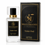 MistyShades Violet Oud Eau de Parfum 50ml unisex floral woody perfume with violet, oud and warm musk