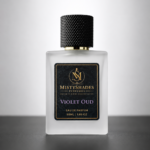 MistyShades Violet Oud Eau de Parfum 50ml unisex perfume with violet, oud (agarwood) and warm musk