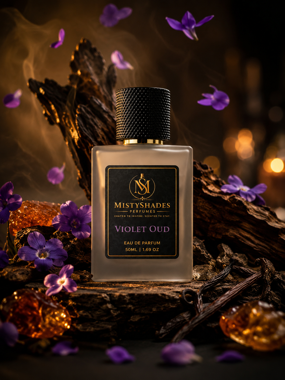 5 Violet Oud Eau de Parfum – Premium Unisex Oud Perfume - Image 1